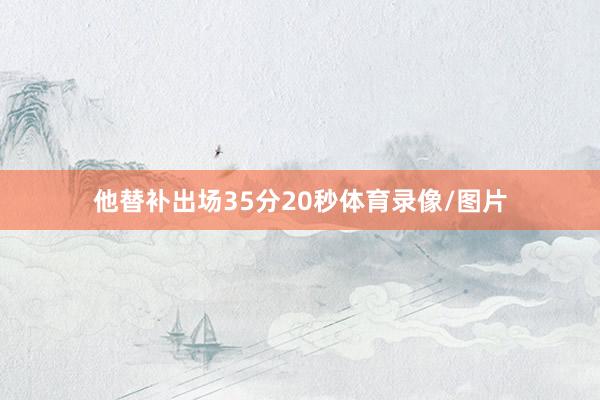 他替补出场35分20秒体育录像/图片